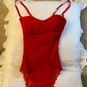 Red velvet teddy